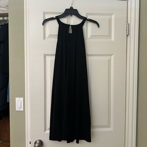 Nicole Miller Elegant Black Sleeveless Dress Size Large